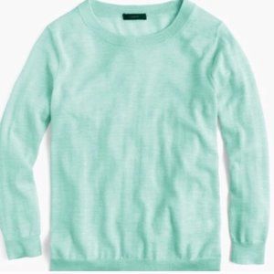 J. Crew tippi sweater in mint green xs